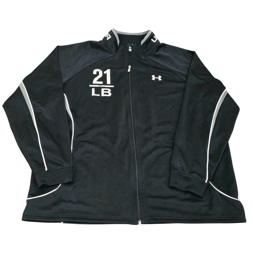 Boris Lee 2010 NFL Combine Issued Under Armour Jacket XXL #21 LB Troy Rare